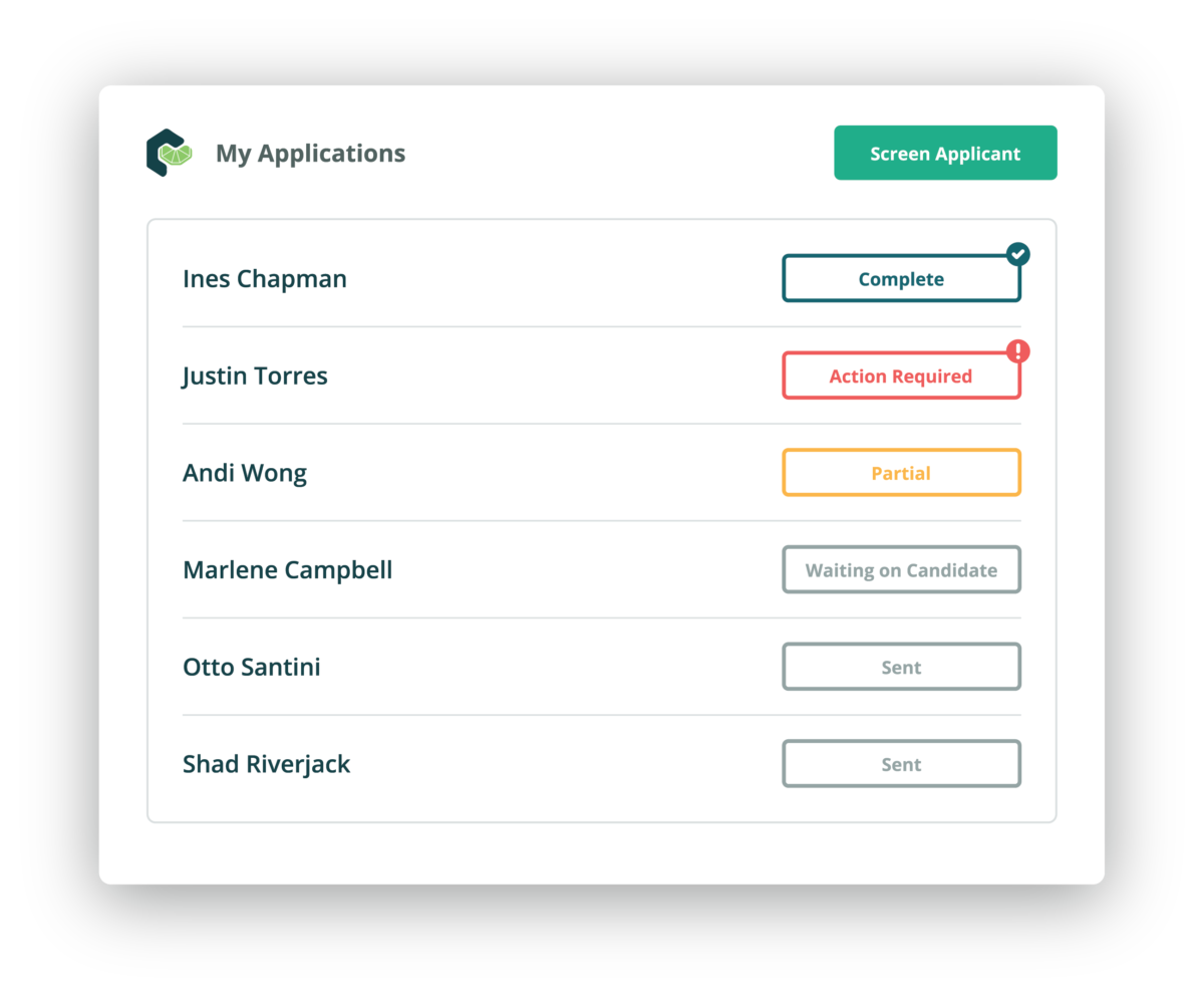 Certn Background check applications home