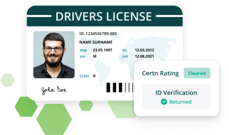 Certn Background Check Drivers License