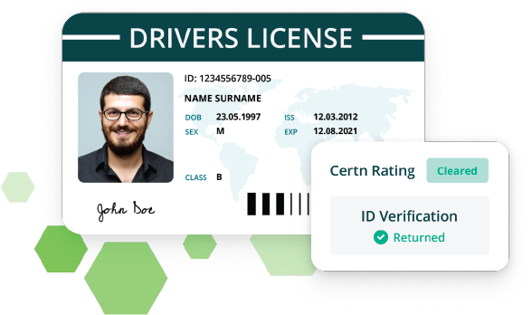 Sample Certn ID verification Returned